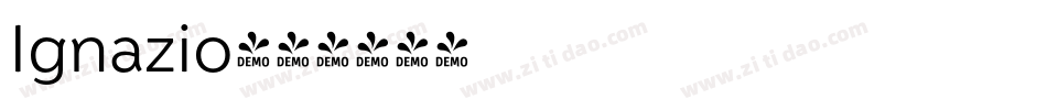 Ignazio字体转换