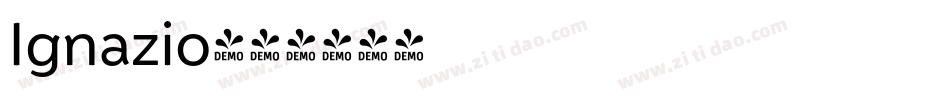 Ignazio字体转换
