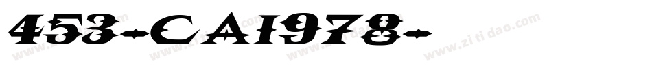 453-cai978字体转换