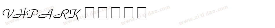 VHPARK字体转换