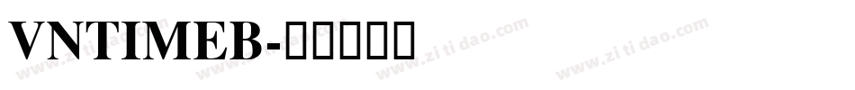 VNTIMEB字体转换