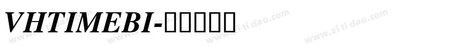 VHTIMEBI字体转换