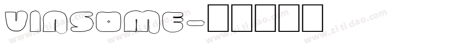 VINSOME字体转换