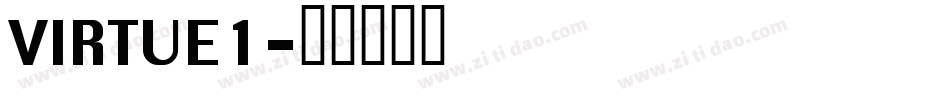 VIRTUE1字体转换