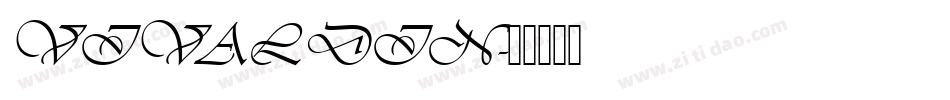 VIVALDIN字体转换