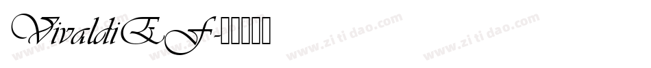 VivaldiEF字体转换