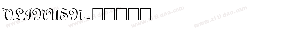 VLINUSN字体转换