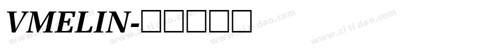 VMELIN字体转换