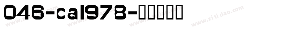 046-cai978字体转换