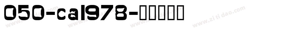 050-cai978字体转换