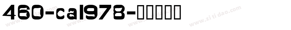 460-cai978字体转换