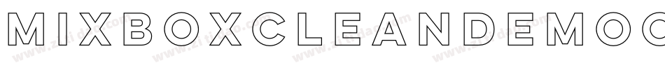 MixboxCleanDemoClean-axY6m字体转换