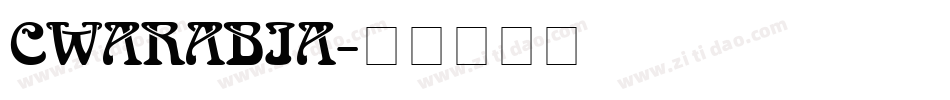 CWARABIA字体转换