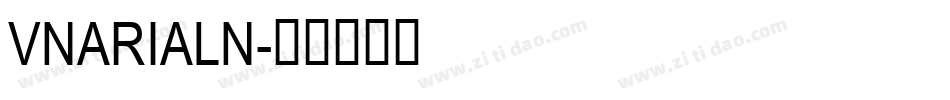 VNARIALN字体转换