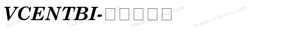 VCENTBI字体转换