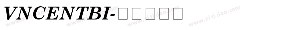 VNCENTBI字体转换