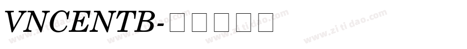 VNCENTB字体转换