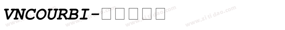 VNCOURBI字体转换