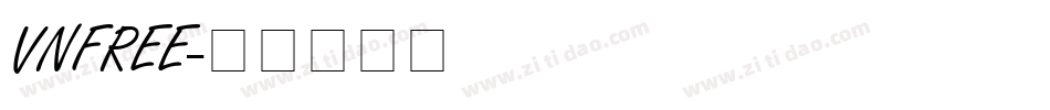 VNFREE字体转换