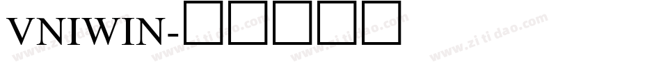 VNIWIN字体转换