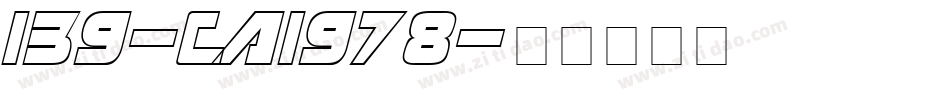 139-CAI978字体转换