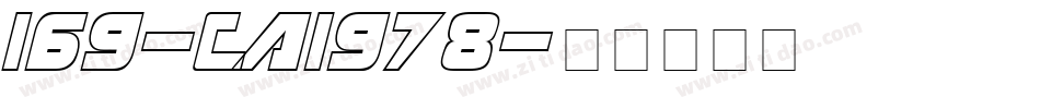 169-CAI978字体转换