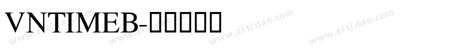 VNTIMEB字体转换