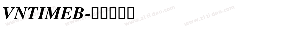 VNTIMEB字体转换