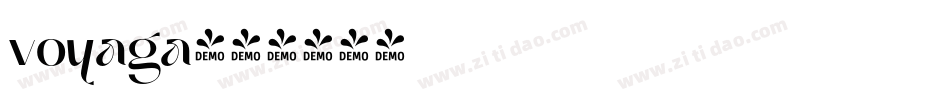 voyaga字体转换