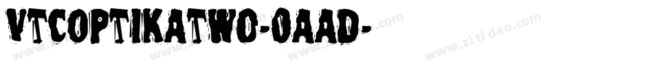 VtcOptikatwo-0aad字体转换