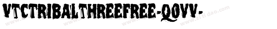 VtcTribalthreefree-q0vV字体转换