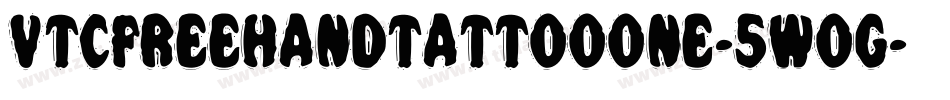 VtcFreehandtattooone-5WoG字体转换