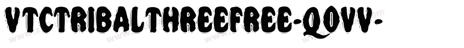 VtcTribalthreefree-q0vV字体转换