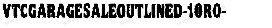 VtcGaragesaleoutlined-10R0字体转换