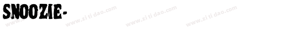 Snoozie字体转换