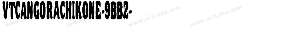 VtcAngorachikone-9BB2字体转换