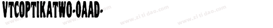 VtcOptikatwo-0aad字体转换