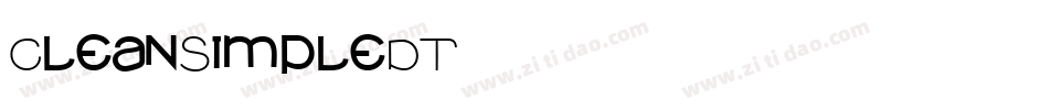 CleanSimpleDT字体转换