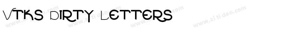 Vtks-Dirty-Letters字体转换