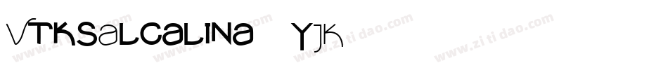 VtksAlcalina-4yJK字体转换
