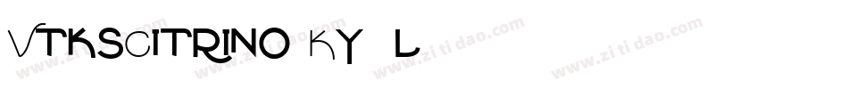 VtksCitrino-Ky7l字体转换