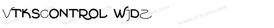 VtksControl-wJdZ字体转换