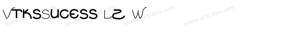 VtksSucess-Lz2W字体转换