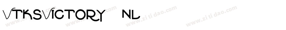 VtksVictory-6nl1字体转换