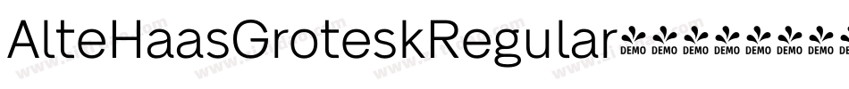 AlteHaasGroteskRegular手机版字体转换