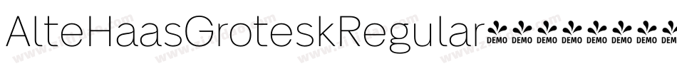 AlteHaasGroteskRegular手机版字体转换