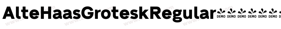 AlteHaasGroteskRegular手机版字体转换