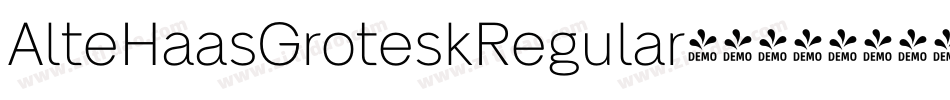 AlteHaasGroteskRegular手机版字体转换