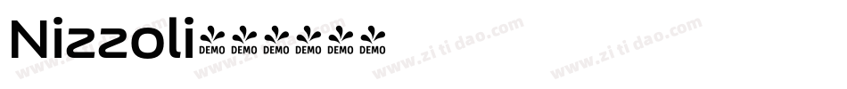 Nizzoli字体转换