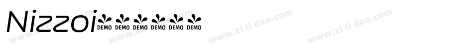 Nizzoi字体转换